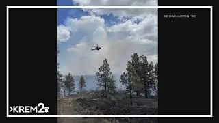 Davenport community member watches firefighters battle blaze too close to home