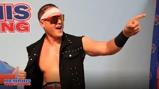 Colton Cage celebration is interrupted...  |  MEMPHIS WRESTLING