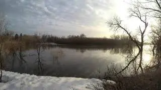 Wild Rice River near Abercrombie gauge, Northwest of Abercrombie ND. 30 day timelapse.