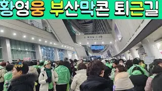 부산 막콘  퇴근길 생생 실시간