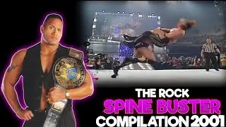 Сборник WWE The Rock Spinebuster 2001