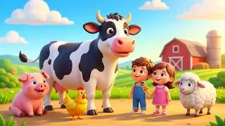 Lola the Cow Song | Fun Farm Animal Songs | Nursery Rhymes for Kids | Kids Songs