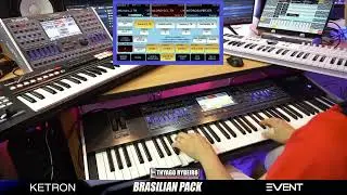 🎵Ritmo - Bar&otilde;esDaPisadinha - Ketron #Event, #Event61 #EventX, #Evm -Brasilian Pack By Thyago Rybeiro