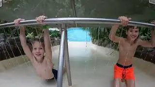 Dive into Fun: Action-Packed Slides at Center Parcs Aqua Mundo De Vossemeren!