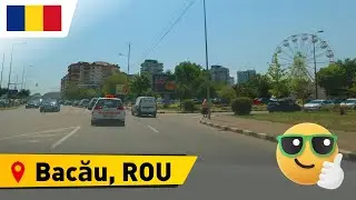 🔴 Romania • Bacau 🇷🇴【1080p HD】• Driving in Bacau