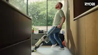 St&oslash;vsug, vask og t&oslash;rk i &eacute;n operasjon! RYOBI&reg; 3-i-1 Gulvvasker [25s]