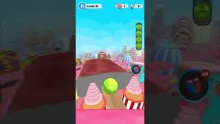 Shorts gameplay 🍦 Candy ball Run 🍩 Level - 41