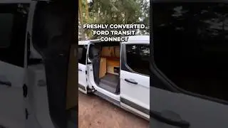 This epic Ford Transit Connect camper has everything you need to enjoy life on the road! 😍
