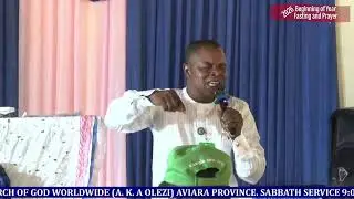2026 BEGINNING OF YEAR FASTING AND PRAYERS - AVIARA PROVINCE (DAY 9)