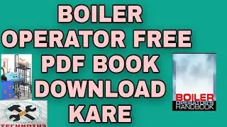 Boiler operator free pdf book download | boiler operator hand book download