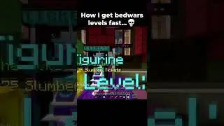 how to get stars FAST #bedwars