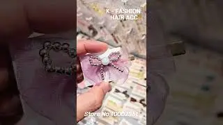 Explore the Best Korean Hair Accessories Wholesale from Namdaemun Market!
