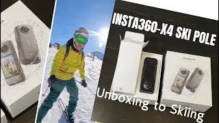 Insta360 X4 | Ski Pole Mount | Unboxing