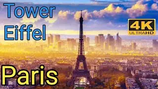 🇨🇵🇨🇵 a short video from beautiful sunset and beautiful tower Eiffel in Paris France.