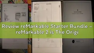 Review reMarkable Starter Bundle &ndash; reMarkable 2 is The Original Paper Tablet | Includes Black and Wh