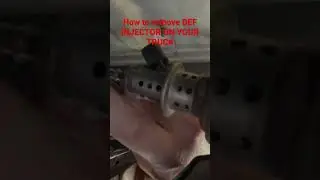 Как снять форсунку DEF на грузовиках Ram #шорты