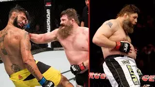 When FAT guys Brutally Knockout JACKED Fighters