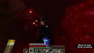 Minecraft with neongames and trapping a friend in obsidian and unlimited obsidian glitch