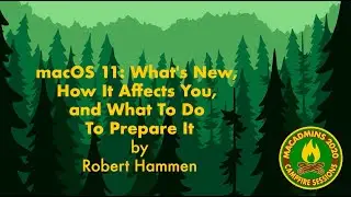macOS 11: What's New, How It Affects You, and  What To Do To Prepare For It - Robert Hammen
