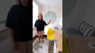 Окно вместо межкомнатной перегородки 👀👍 Двушка 😁 #shorts