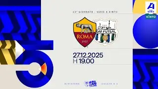 Roma 1927-CDM Futsal | 13ª giornata | Serie A KINTO 2025/2026