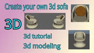 Create your own 3d sofa |3D sofa| 3d modeling |Maya tutorial | tutorial |autodesk maya | 3d design