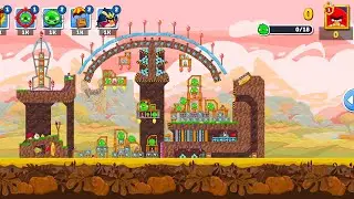 Level 3-4 – Angry Birds Friends No Power-Up Challenge (T-1621) | 3 Stars Gameplay – Sep 29
