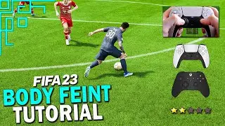 THE BODY FEINT IS BACK IN FIFA 23! FIFA 23 BODY FEINT TUTORIAL | FIFA 23 SKILL MOVE TUTORIAL