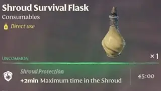 How to Make a Shroud Survival Flask in Enshrouded