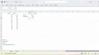 Mean, median, and mode in excel