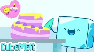 Yummy Or Yucky? CubeMelt Makes Sweet Treats | The Misadventures of Cubemelt | Cartoons For Kids