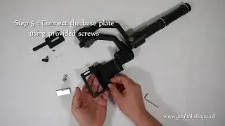 501pl compatible QR installation on zhiyun crane V2