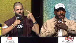 Jiri Prochazka vs. Khalil Rountree Jr  Press Conference Highlights UFC 320