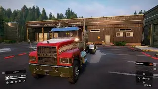 Random Heavy Truck Driving in Extreme Terrain | SnowRunner