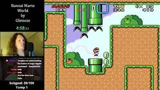 Banzai Mario World (the iconoclastic classic kaizo SMW romhack by GBreeze)