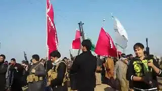 عراضة السواعد تشييع الشيخ مهاجر علي شياع الساعدي زعيم عشائر الكورجه