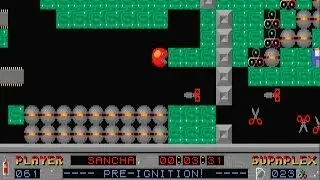 Supaplex (WITH COMMENTS): Level 61 - Pre-Ignition!