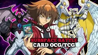 SUBSPACE BATTLE NEW HERO SUPPORT 🔥[VJUMP PROMO CARD] DECK JADEN YUKI 🟥.