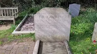 T. E.  Lawrence,Grave site  #churcheswithhistory