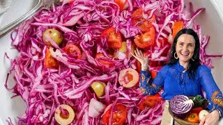 Amazing Purple Cabbage Salad