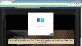 How to connect Skype with Facebook