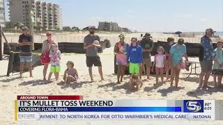 World famous Mullet Toss starts today at FLORA-BAMA