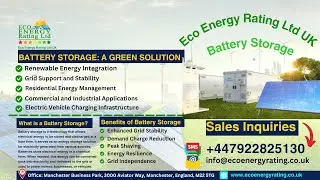 Eco Energy Rating Limited UK: Pioneering Battery Storage Solutions | Battery Storage