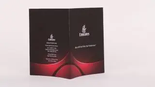 Reem Alrowaili Design - Emirates Airline - 3D Mailer Design - Taj Mahal, India