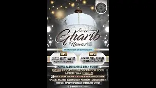 Celebrating the life of Sayyiduna Gharib Nawaz | Masjid-E-Ghosia 2025