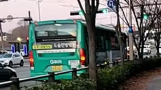 평택시 평택운수 1372번버스 뉴슈퍼에어로시티 16년식 디젤 미개선형 3042호 소사벌중심상가.CGV 평택소사점~ e편한세상 후문 주행영상