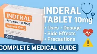 Inderal Tablet &ndash; Uses, Dosage, and Precautions Explained