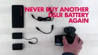 10 Hours Plus Battery Life on Lumix  GH5/GH4  NEVER BUY A CAMERA BATTERY AGAIN