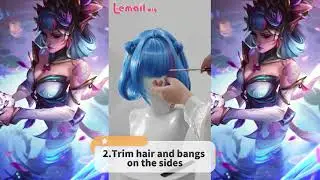 Wig Tutorial: LOL-Spirit Blossom Evelynn