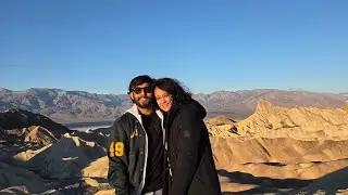 The amazing views of Zabriskie point | Day 2 | Chapter 1 | Indian in USA 🇺🇸
